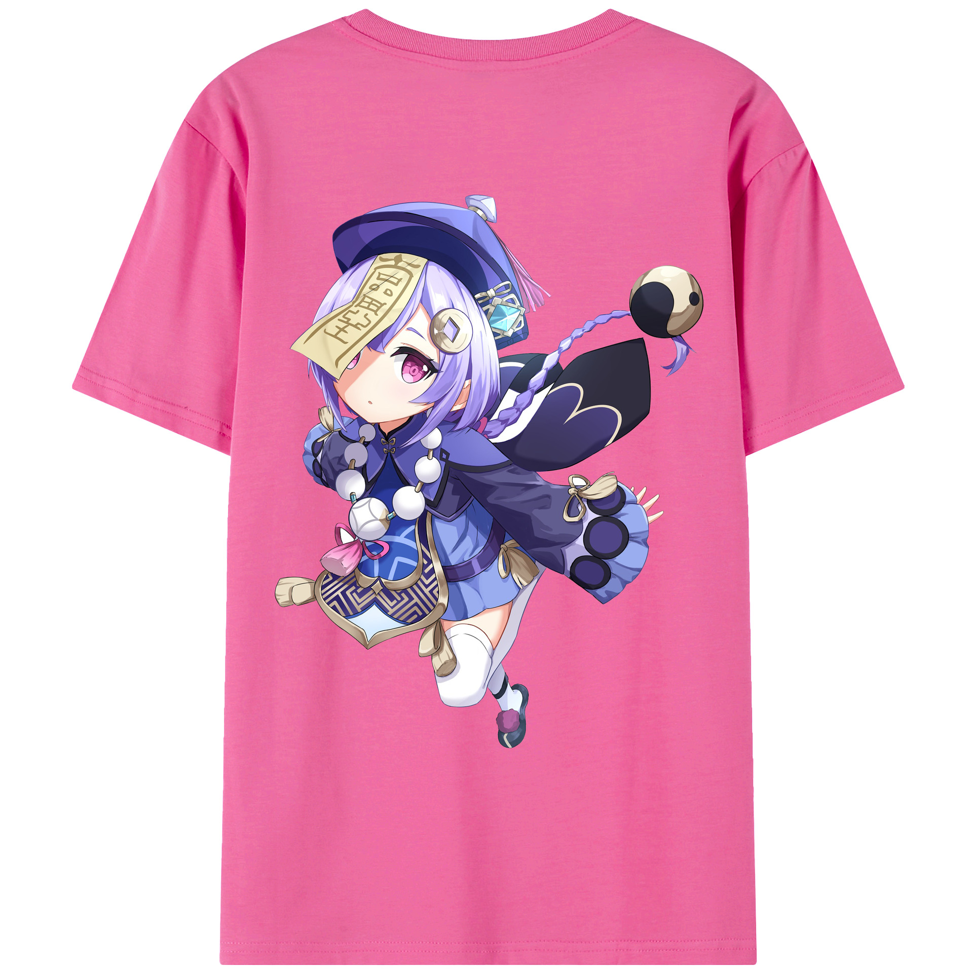 げんし神 七七 なな  genshin Nana レディース半袖Tシャツ(バックプリント)